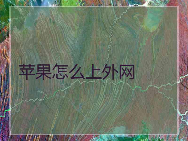 苹果怎么上外网