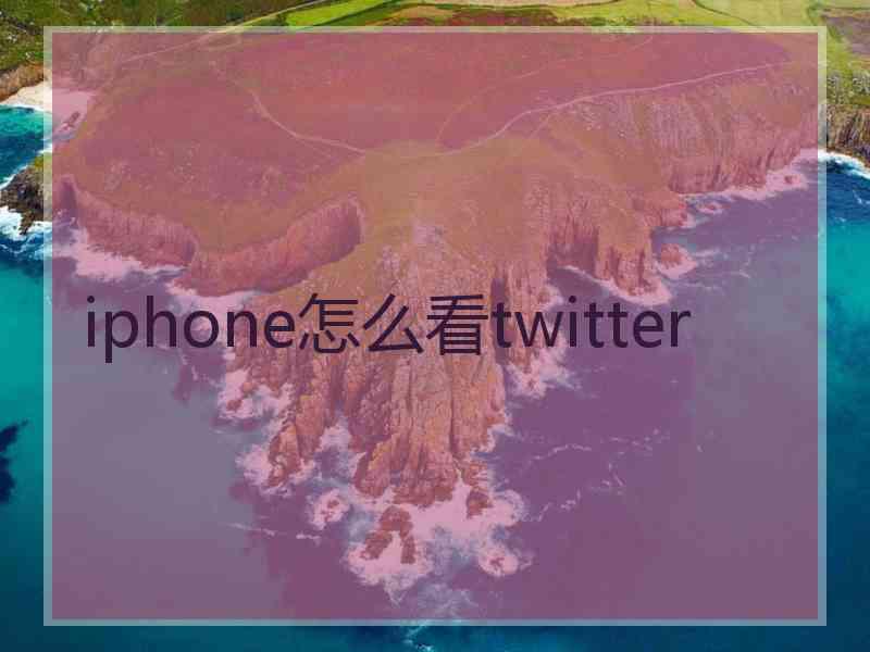 iphone怎么看twitter