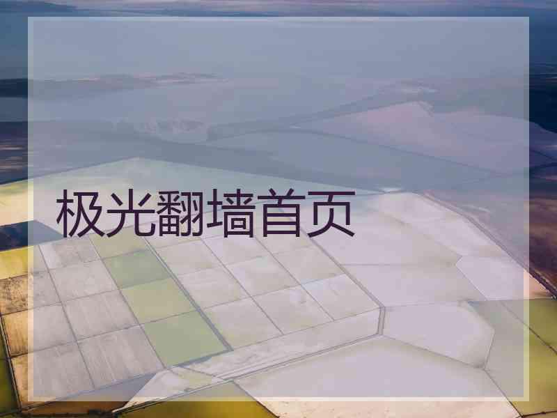 极光翻墙首页