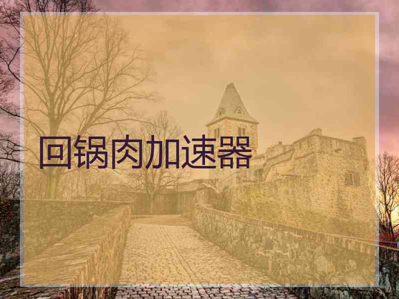 回锅肉加速器