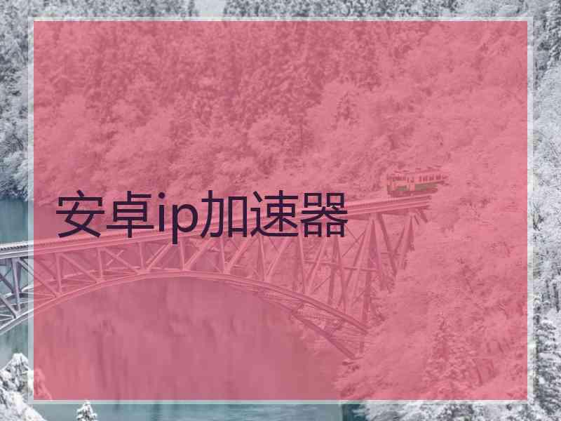 安卓ip加速器