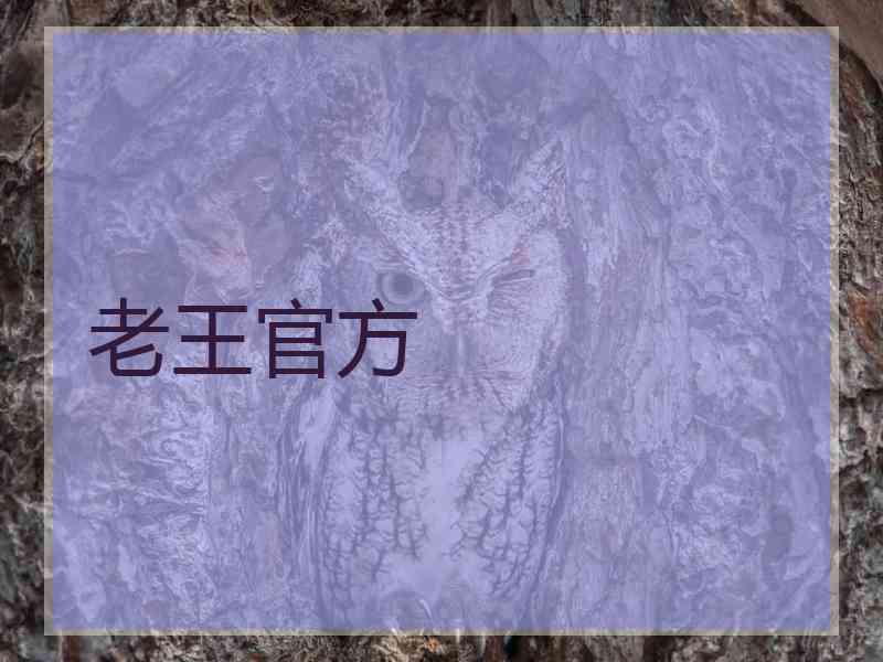 老王官方