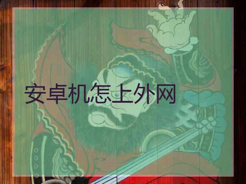 安卓机怎上外网